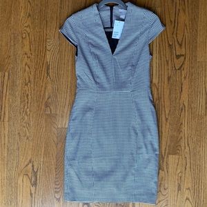 NWT Houndstooth Short Sleeve Dress